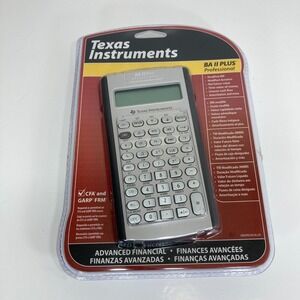 Texas Instruments BA II 2 Plus Professional Advance Business Analyst Calculator